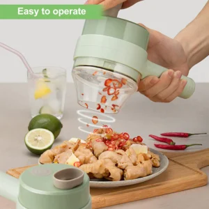 4 in 1 Electric Vegetable Chopper